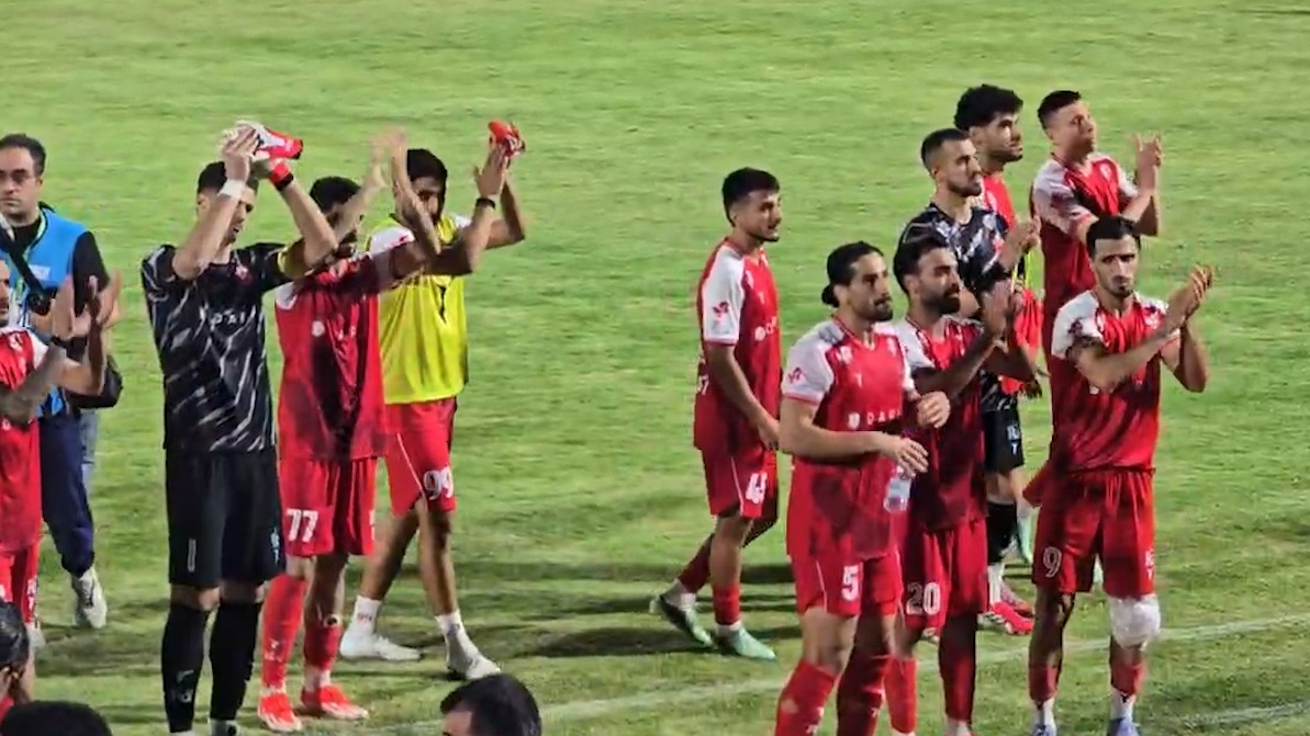 حواشی پایان بازی خیبر - پرسپولیس از قاب دوربین فوتبالی