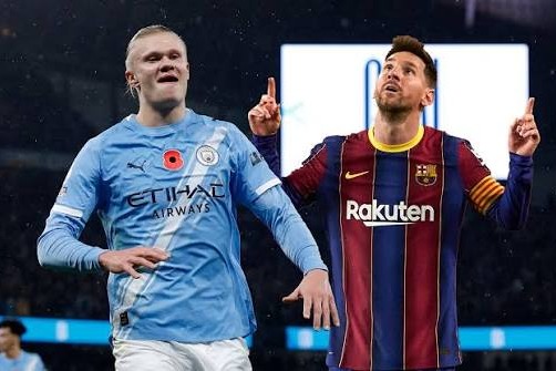ارلینگ هالند رکورد لیونل مسی را با قدرت شکست