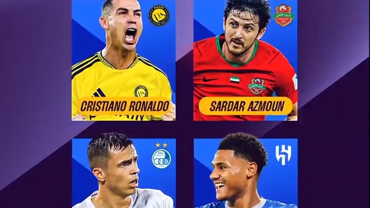 یاسر آسانی، آزمون یا رونالدو؟ 4 گل برتر هفته دوم لیگ نخبگان آسیا