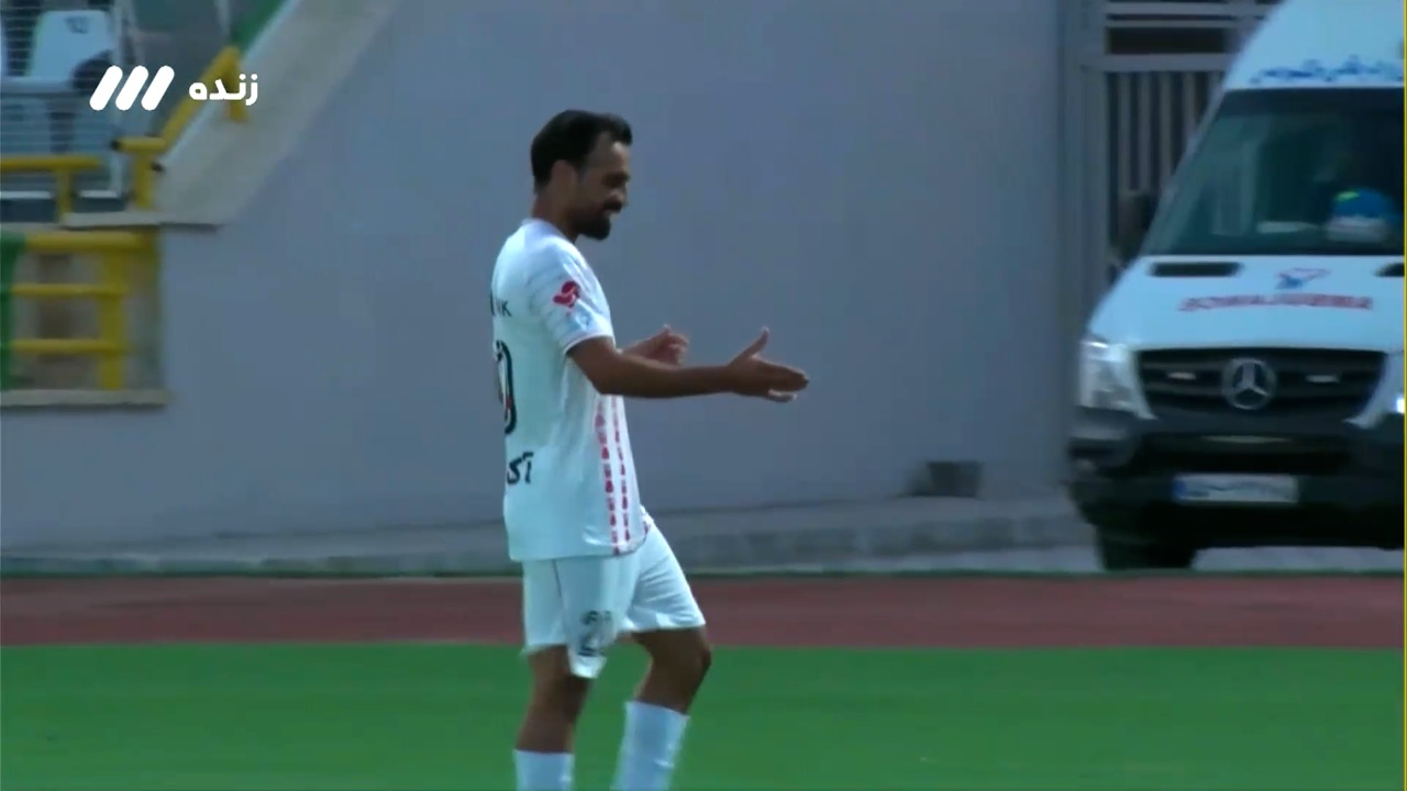 گل دوم پرسپولیس به مس شهر بابک (مجید عیدی)