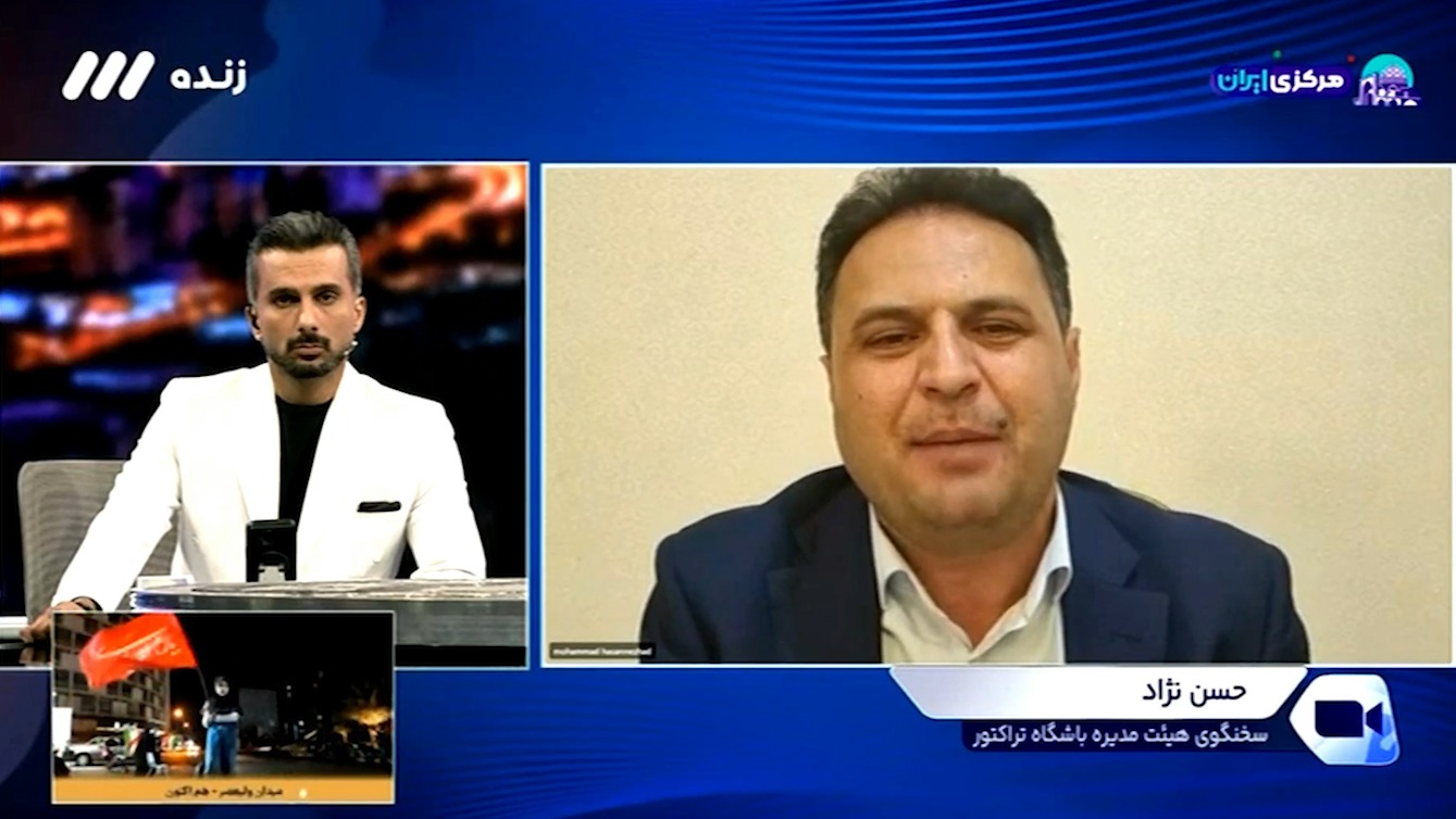 حسننژاد: این داستانها از زمانی شروع شد که تراکتور قهرمان لیگ شد