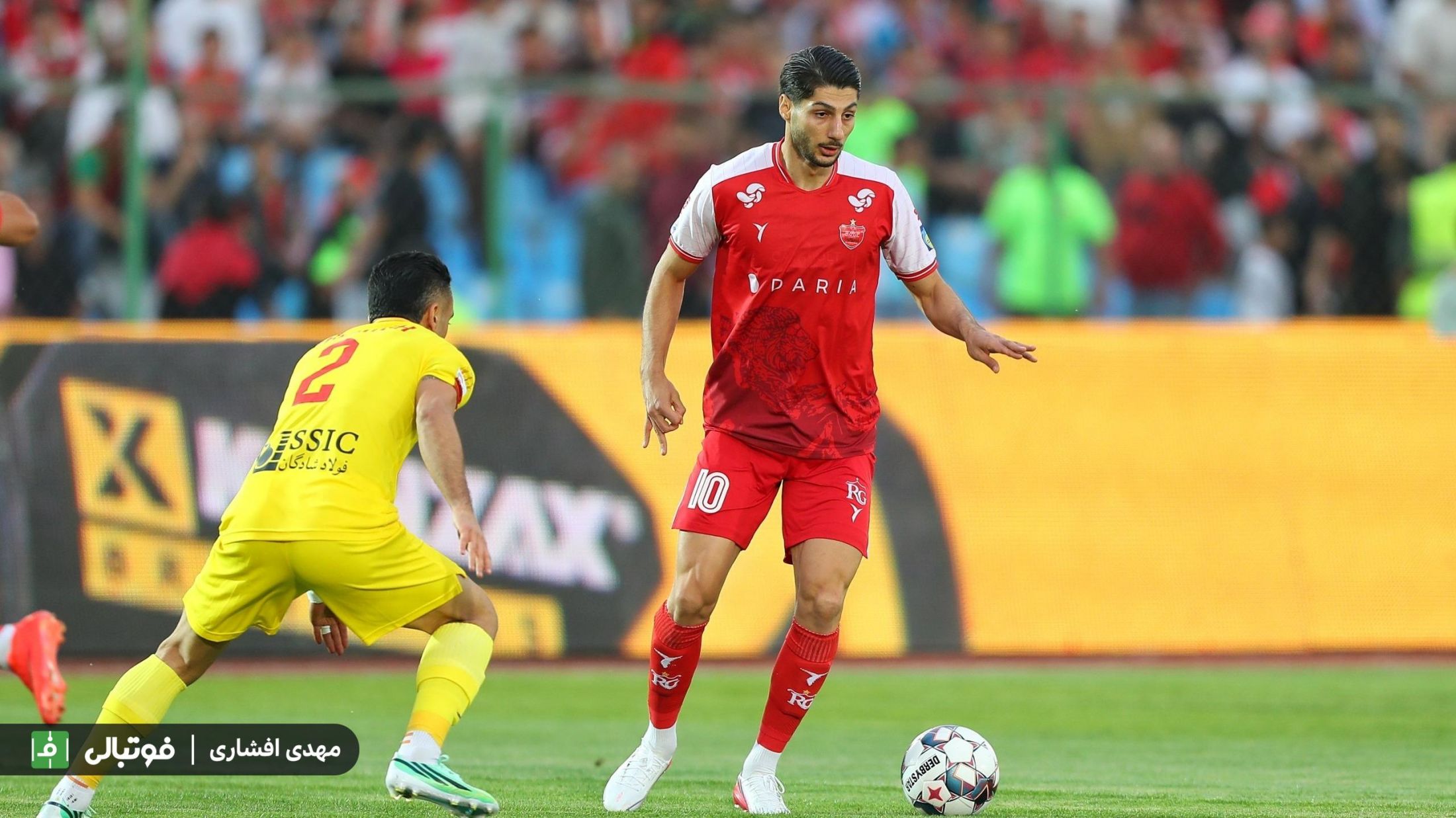 گزارش زنده؛ پایان نیمه اول/ پرسپولیس صفر - فولاد صفر