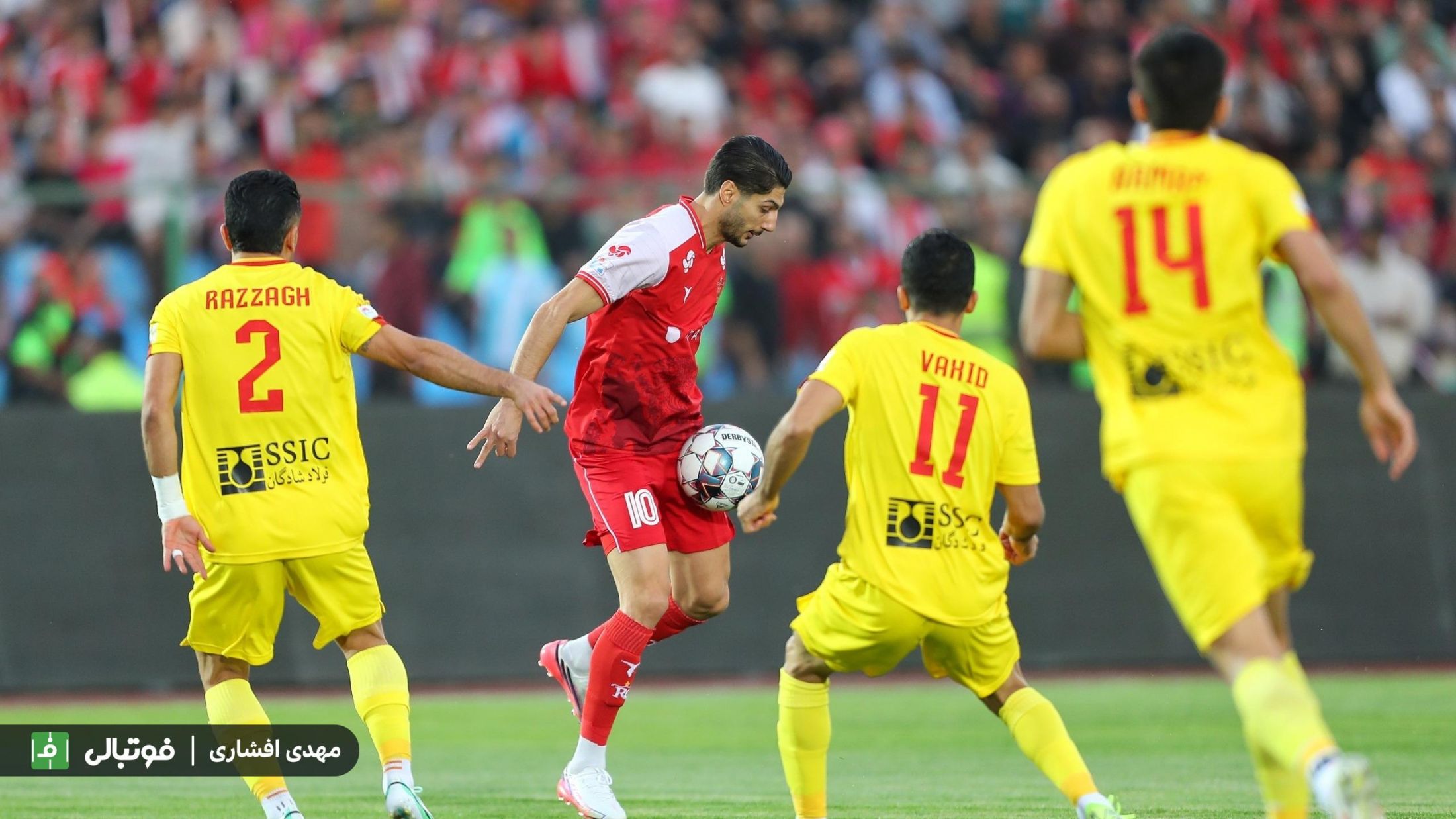 گزارش زنده؛ پرسپولیس صفر - فولاد صفر