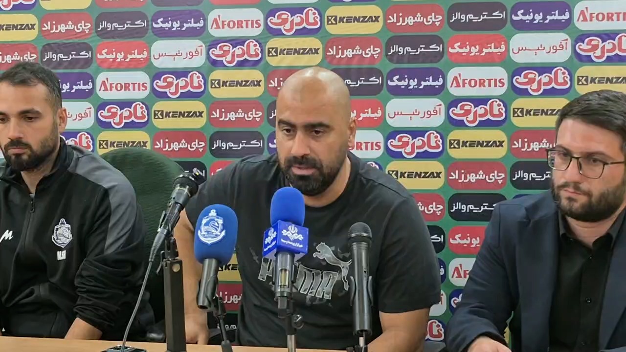 مازیار زارع: به هیچ وجه از این مساوی راضی نیستم فوتبالی | 
