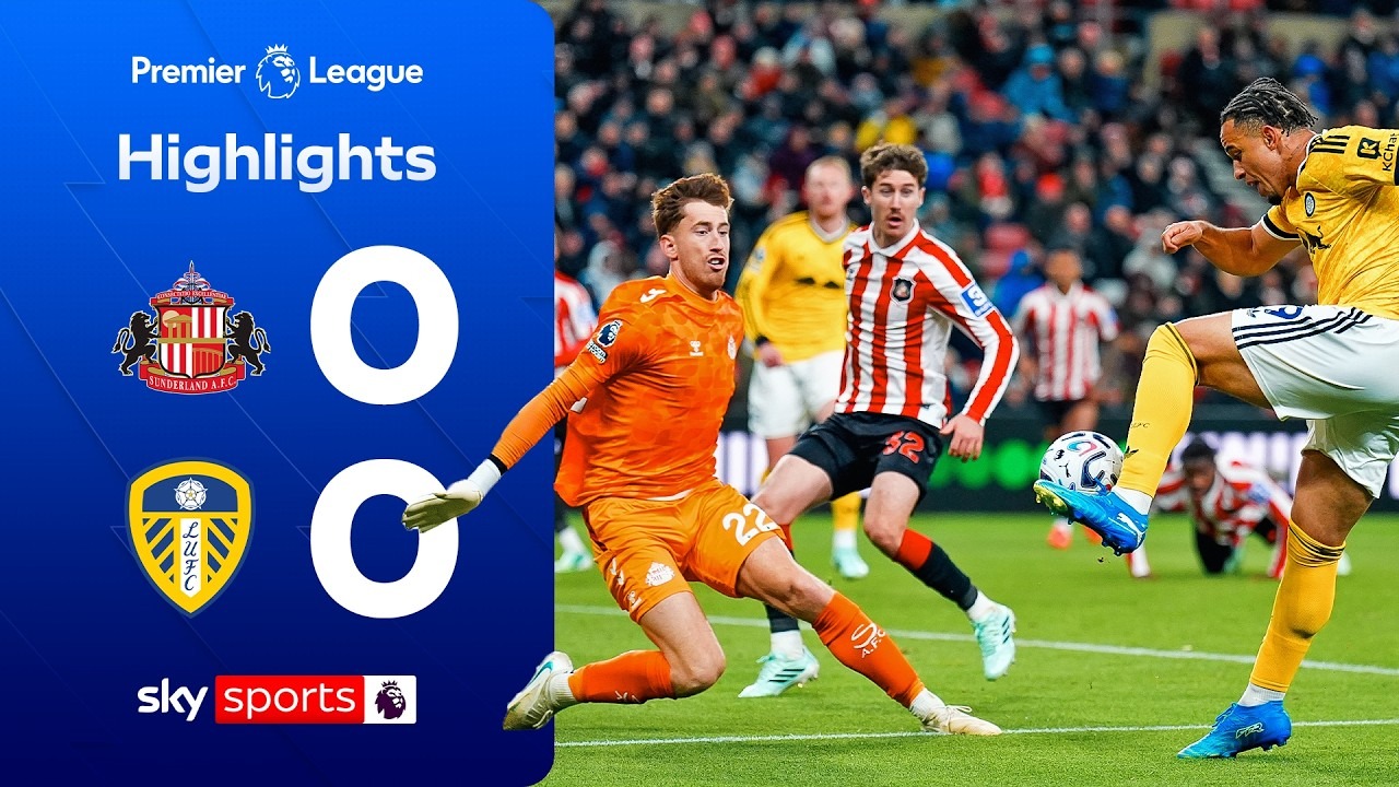 خلاصه بازی ساندرلند 0-0 لیدزیونایتد