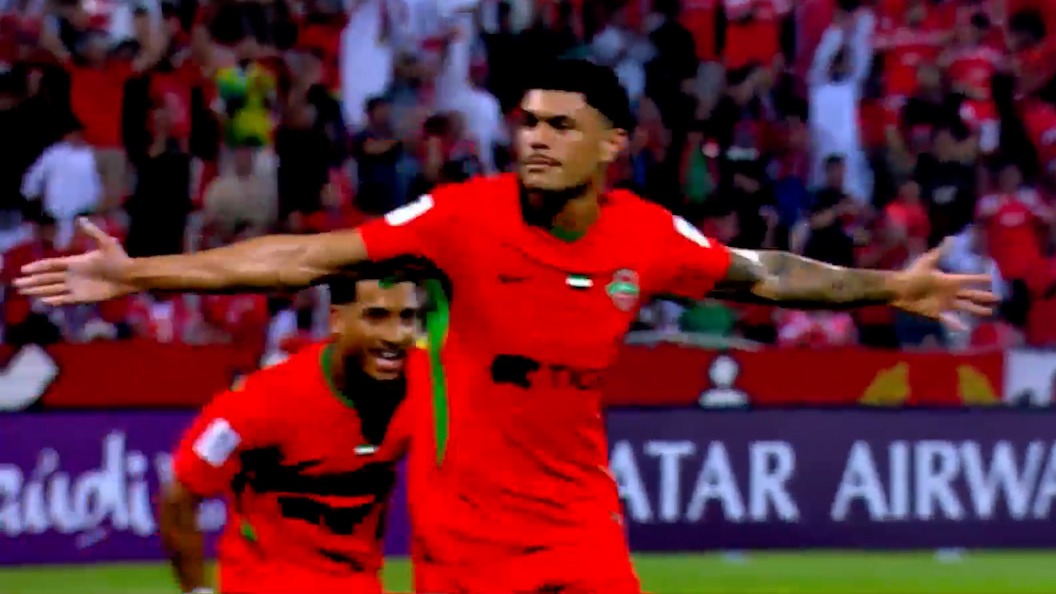 گل اول شباب الاهلی به استقلال (لیما - پاس گل فوق العاده آزمون)