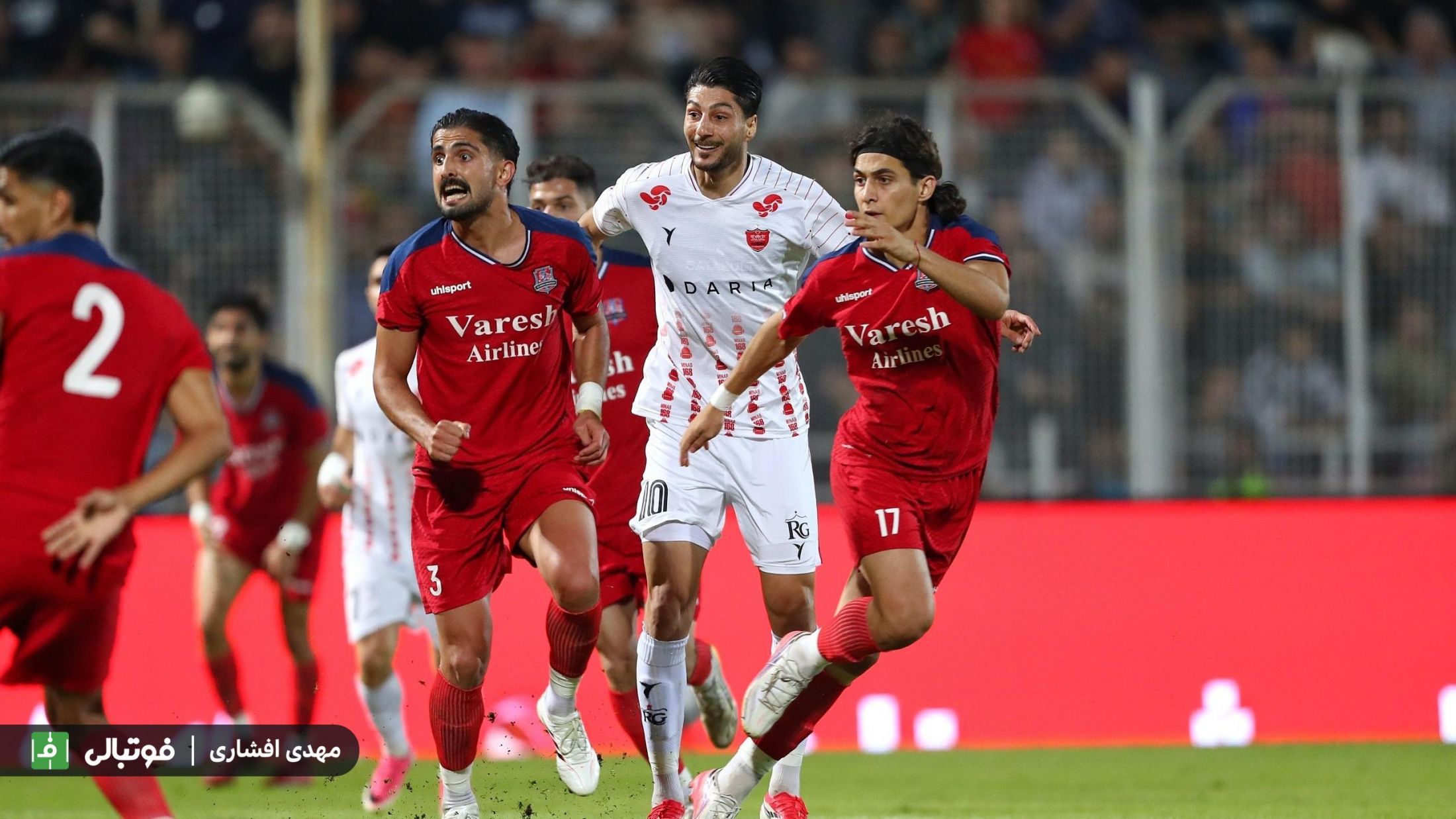 نساجی صفر - پرسپولیس یک؛ محبی پرسپولیس را به صدر بازگرداند