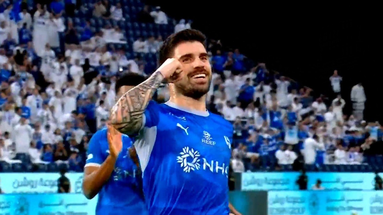 گل دوم الهلال به الفتح عربستان (روبن نوس)
